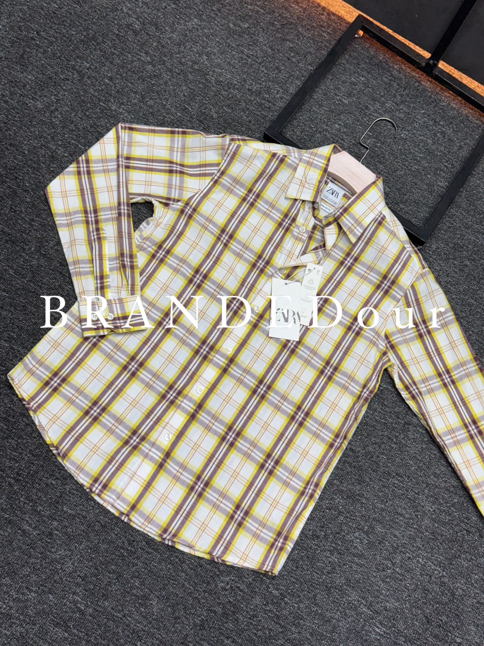 ZARA*  Check Shirt | A04