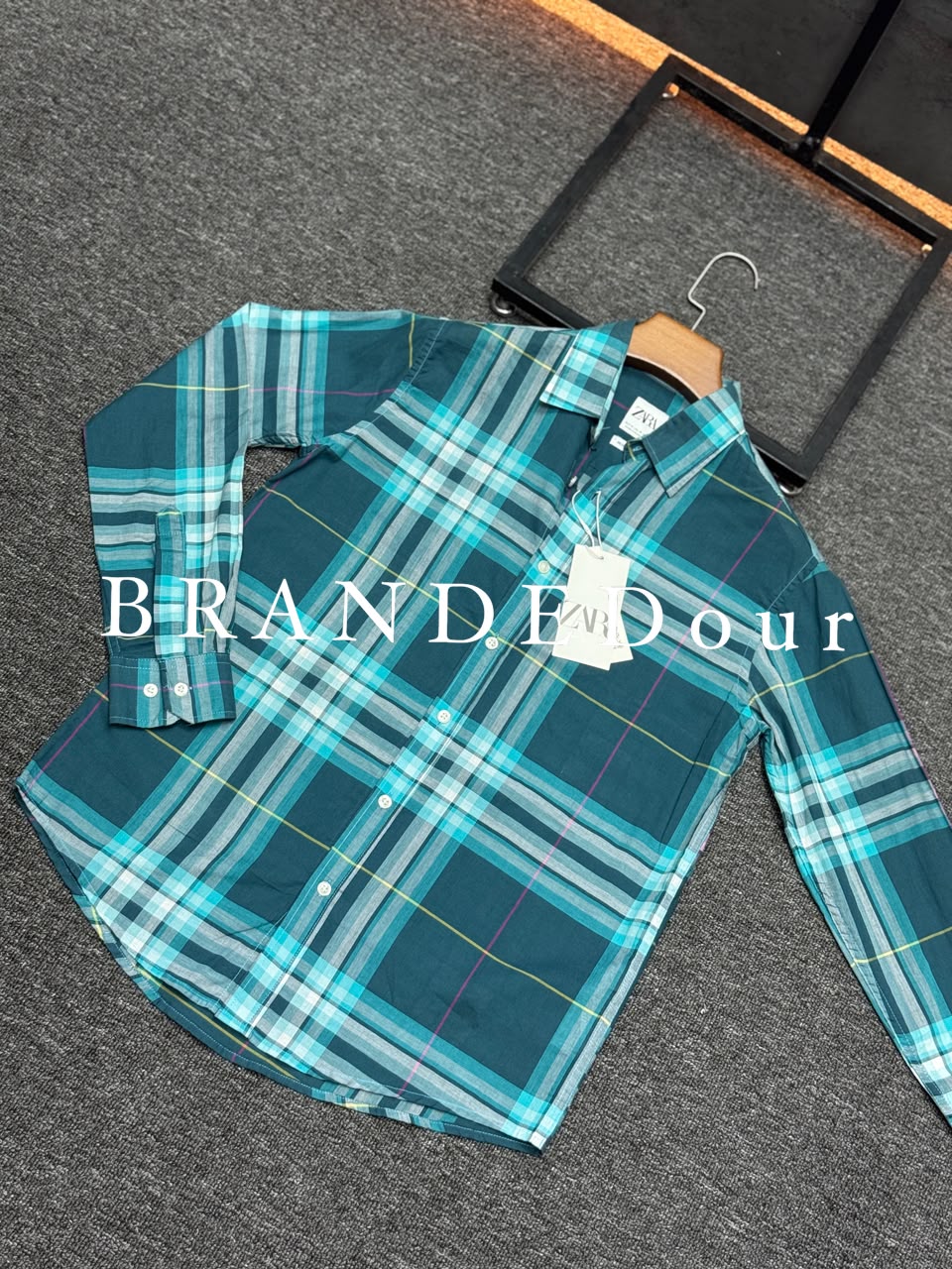 ZARA*  Check Shirt | A05