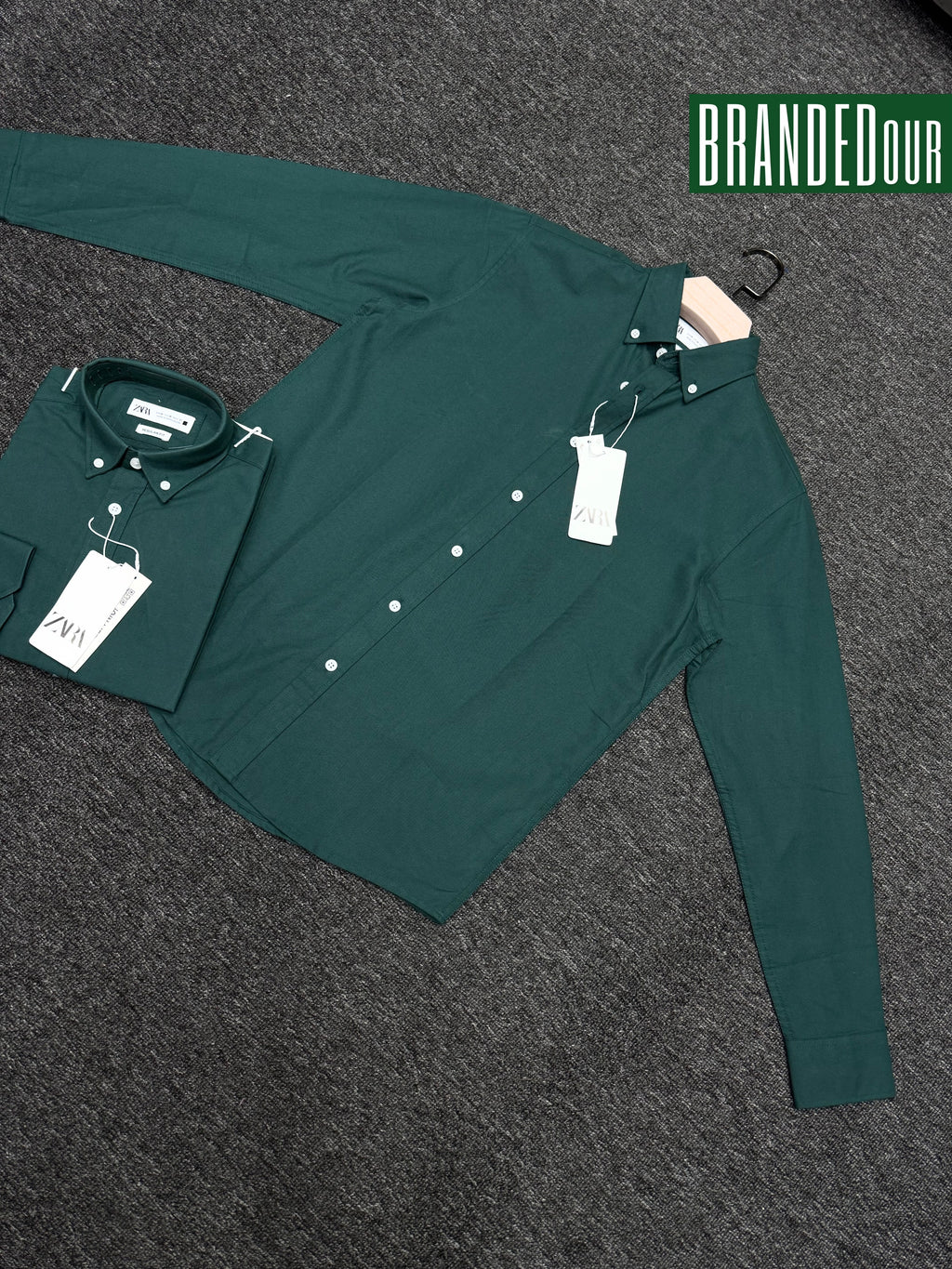 ZARA* OXFORD | FOREST TEAL