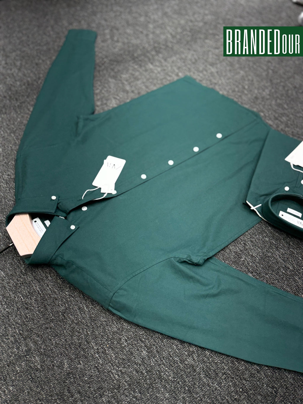 ZARA* OXFORD | FOREST TEAL