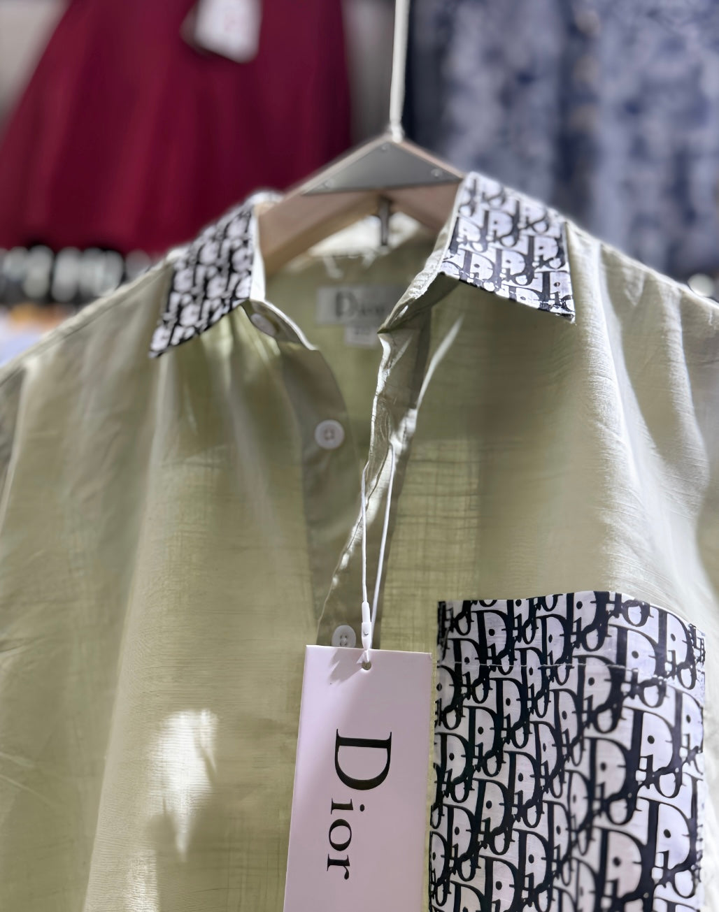DIOR inspired crafted full sleeve shirt