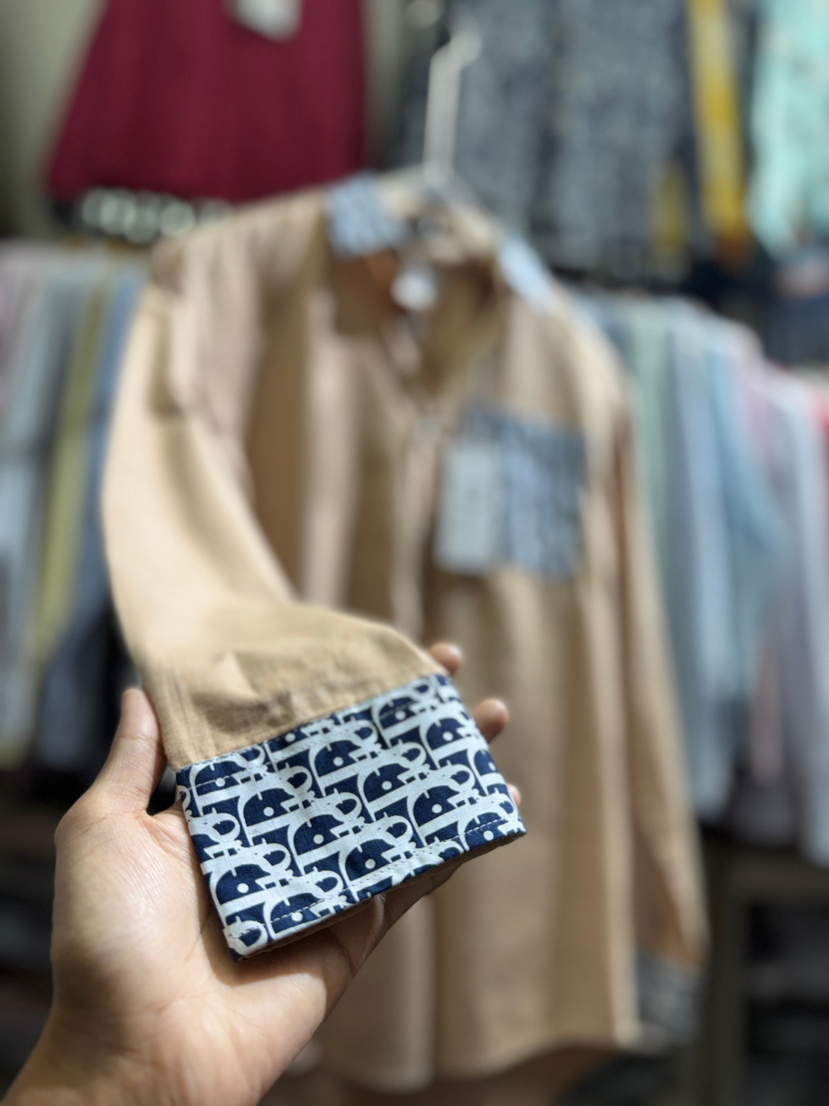 DIOR inspired crafted full sleeve shirt 02