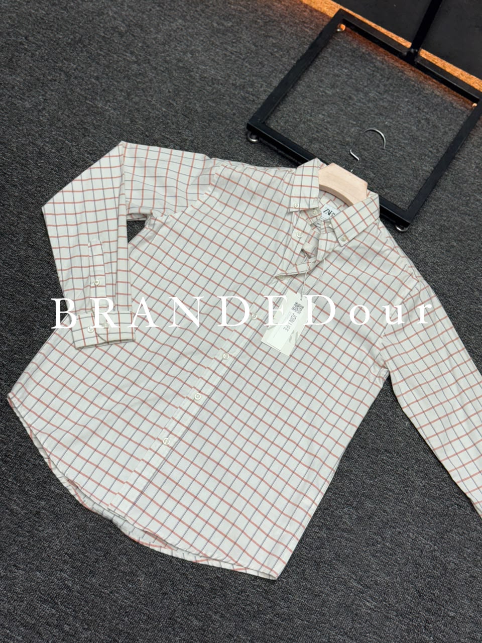 ZARA*  Check Shirt | A06