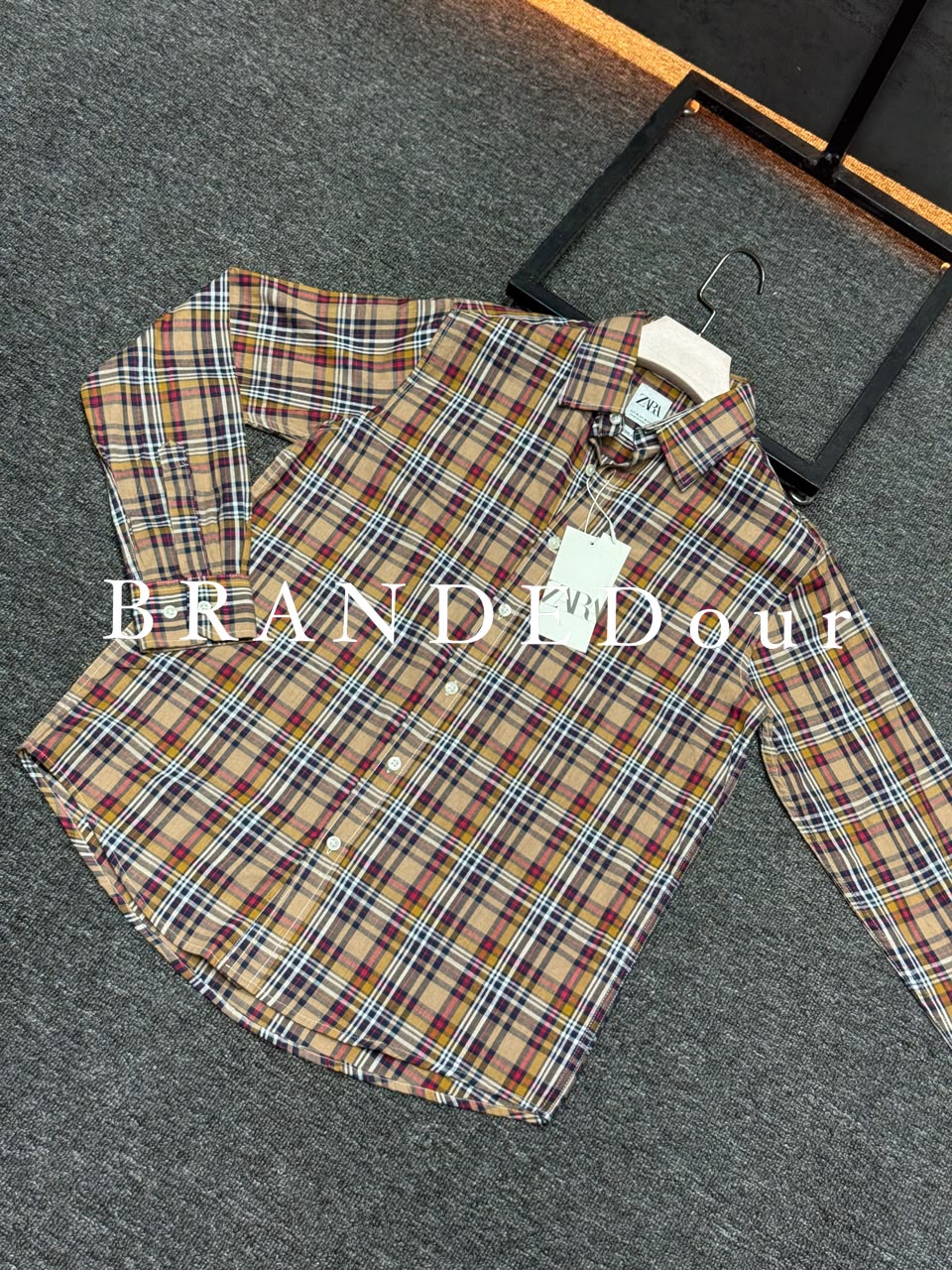 ZARA*  Check Shirt | A01